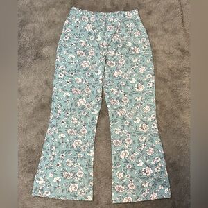 Nicole Miller - Girls Floral Patterned Bootleg Leggings, Size - 6